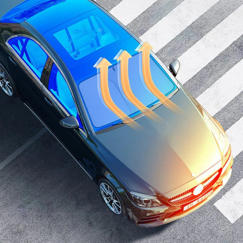 Sammenleggbar Solskjerm – Kompakt Design Og Rask Installasjon