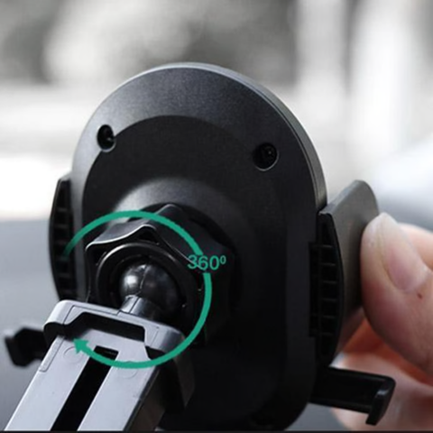 Soporte de Teléfono Retráctil para Coche – Instalación Rápida y Sujeción Fiable