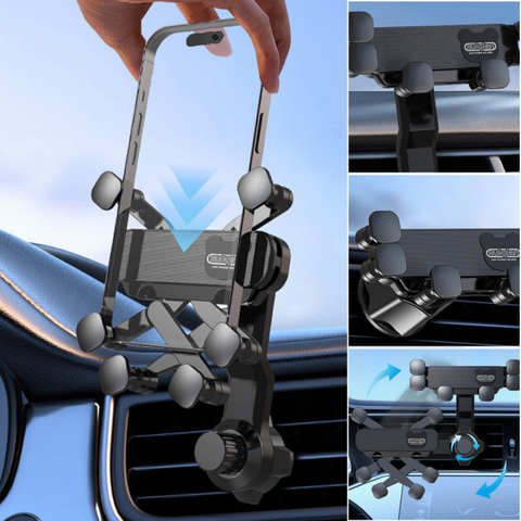 Soporte Teléfono Coche - Detección de Gravedad