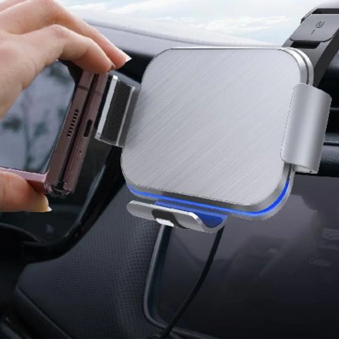 Ondersteuning Telefoon Auto – Bevestiging En Draadloos Opladen Ingebouwd