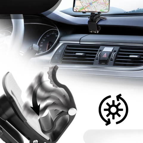 Soporte Teléfono Coche – Mantenimiento Fiable y Diseño Compacto
