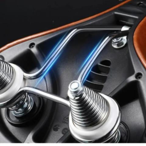 クラシック自転車サドル — 日常の快適さと堅牢性