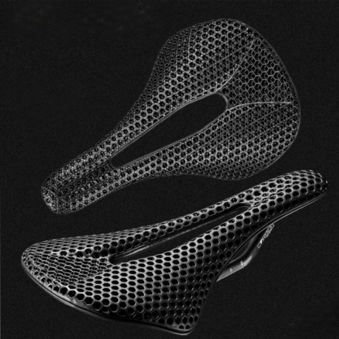 Ultralight Bicycle Seat with Printed Structure — Comfort and Performance