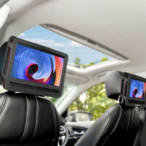 Draagbare DVD-speler met SD- en USB-poort — Helder en praktisch scherm