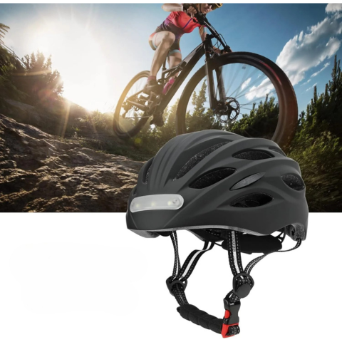 Cască Bicicletă LED Siguranță — Vizibilitate și Protecție Maxime