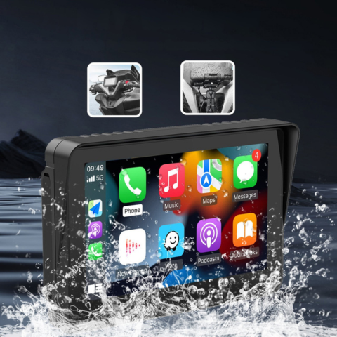 Multimedia støtte Moto — Navigasjon og Musikk uten ledning