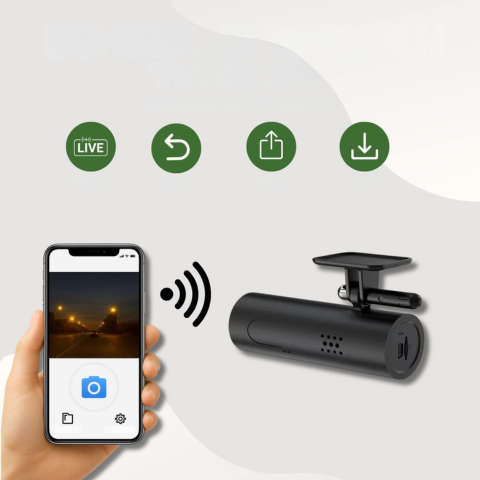 كاميرا مثبتة في السيارة - صور واضحة وتركيب سهل