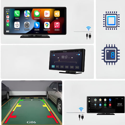 Intelligent Bilmonitor – Koble til og funksjonell