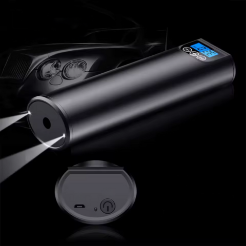 Intelligent Air Compressor — Portable & Rechargeable