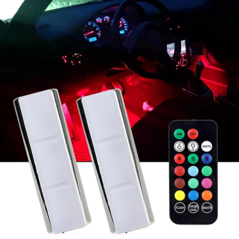 LED Interior Car Lighting – Easy and Wireless Installation