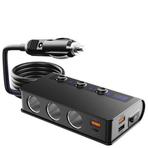 Autós töltőadapter – Sokoldalú és Gyors Töltésű