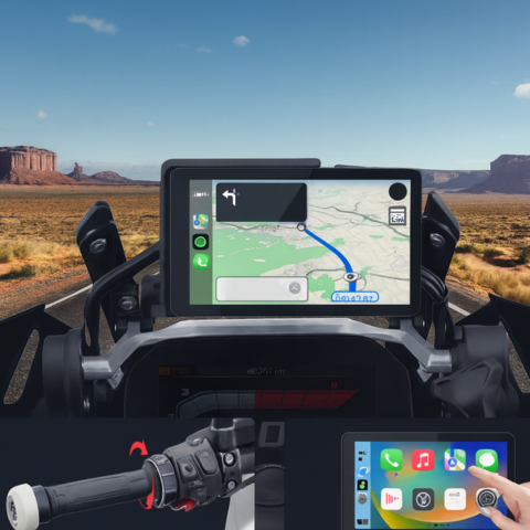 Motor Navigatiesysteem — Eenvoudige en Multifunctionele Controle
