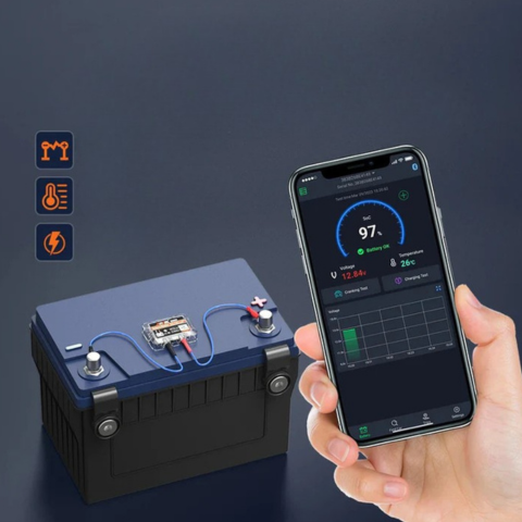Automobiel Accutester Met Bluetooth Bewaking — Snelle Controle En Optimale Prestaties
