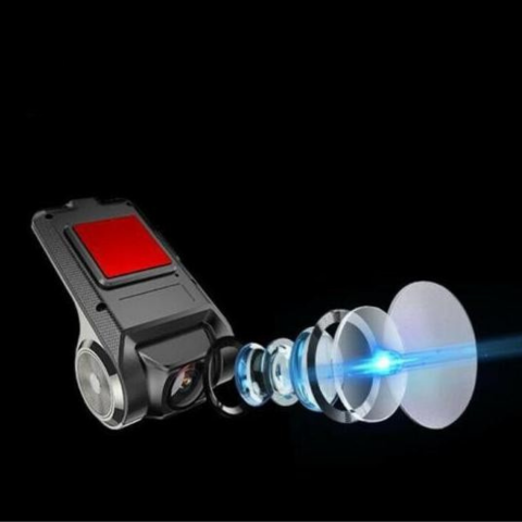 Kaksoisobjektiivinen auton etu- ja takavalvontakamera - HD-tallennus ja jatkuva suojaus