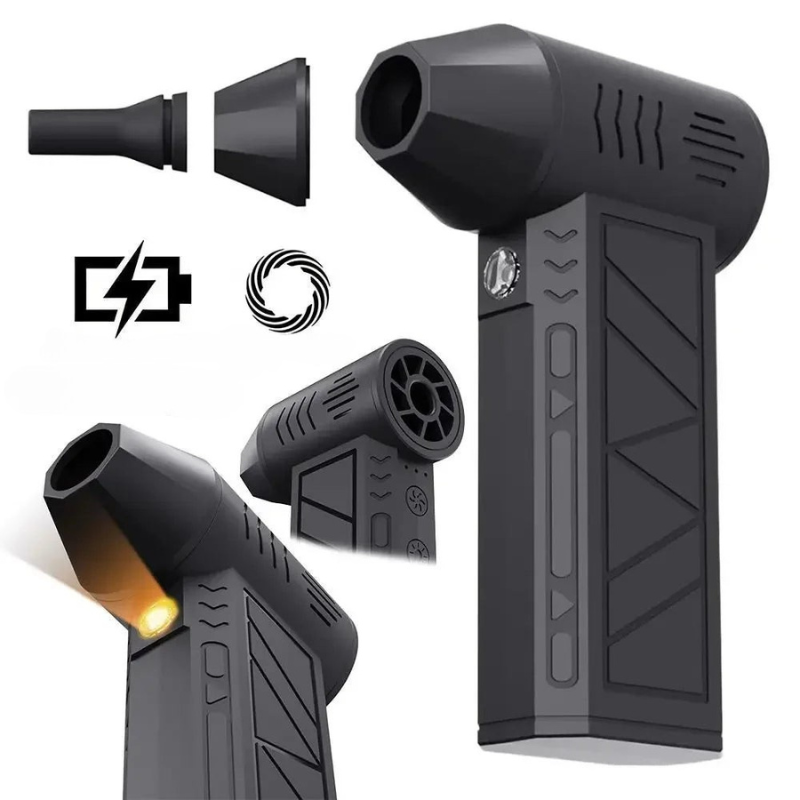 Kompaktní multifunkční LED foukač