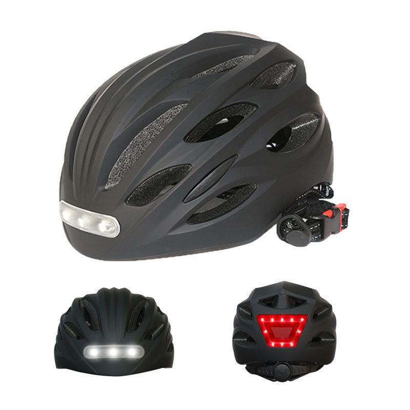 Cască Bicicletă LED Siguranță — Vizibilitate și Protecție Maxime