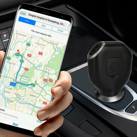 Draagbaar GPS-apparaat voor Auto — Real-time Volgen 