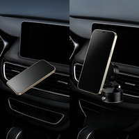 Puhelintuki Auto – Kääntyvä ja turvattu magneettikiinnitys 