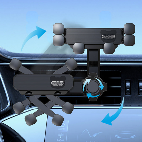 Soporte Teléfono Coche - Detección de Gravedad 