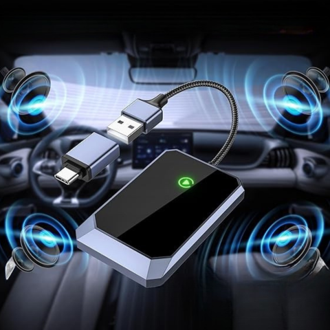 Wireless CarPlay Adapter – Automatic and Fast Connection 