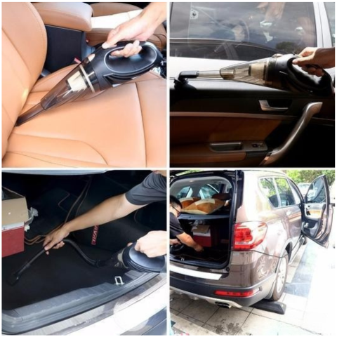 Přenosný auto vysavač – Rychlé a bez námahy čištění 