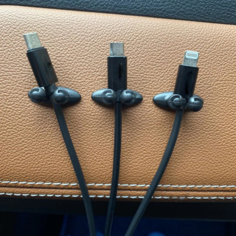 Self-Adhesive Cable Clips – Easy Organization 