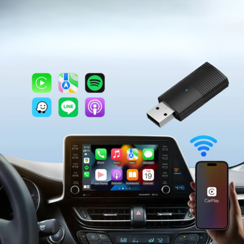 Bezdrátový adaptér CarPlay – Automatické a plynulé připojení 
