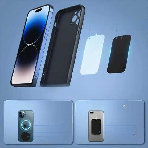 Univerzální magnetický telefonní držák – upevnění na palubní desku 