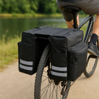 自転車用リアバッグ — 旅行の快適さと高い積載能力 