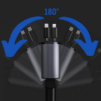 High-Speed Car Charger 12V – USB & Type-C With Screen 