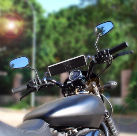 Altavoz Moto Con Soporte De Manillar — Ideal Para Tus Trayectos Con Música 