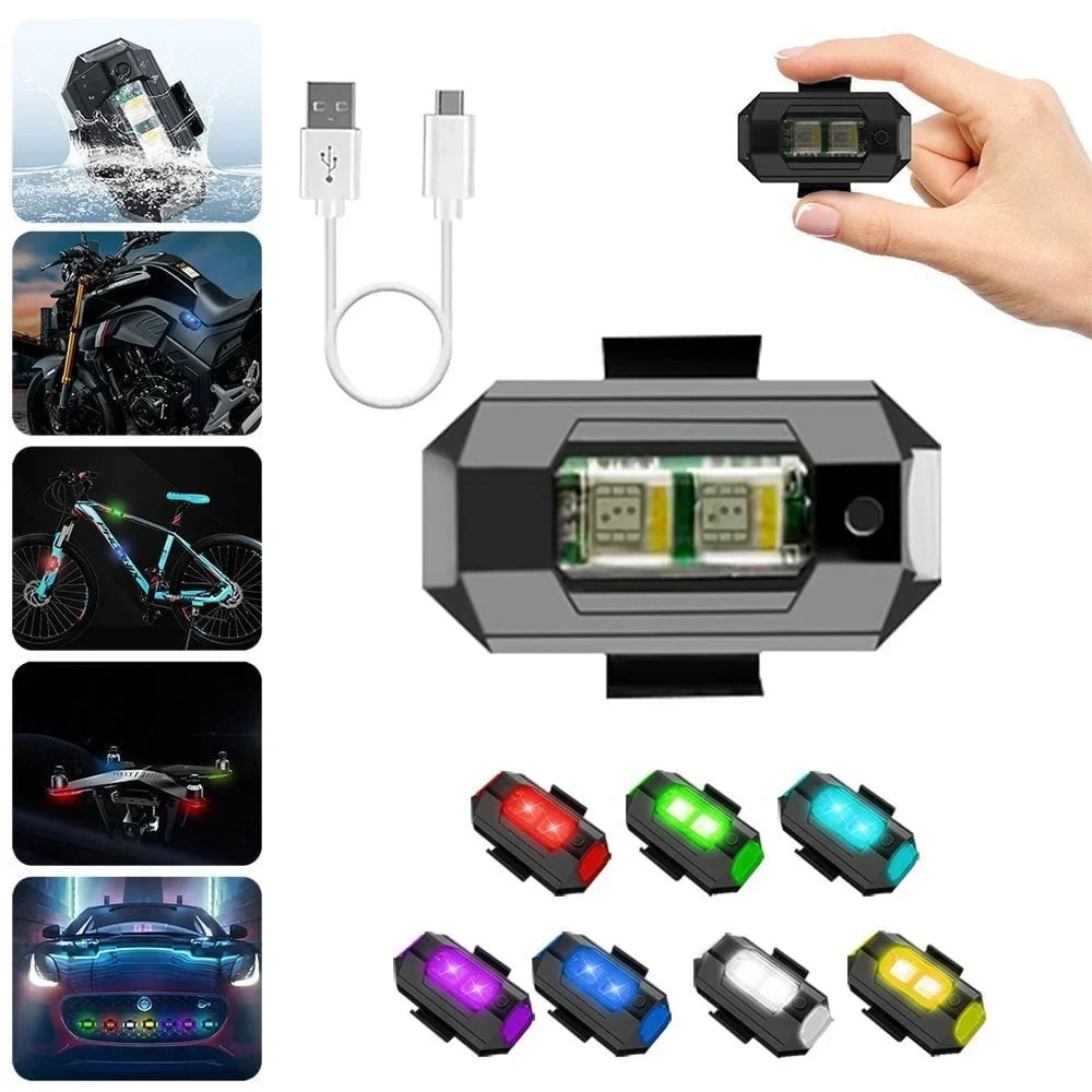 LED svetlá proti kolízii pre motocykle – bezpečnosť a štýl 