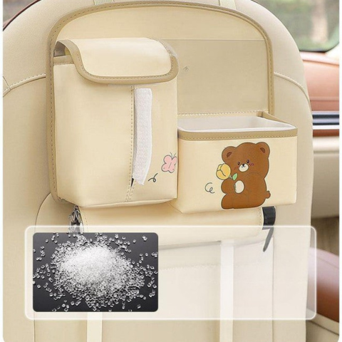 Car Back Seat Organizer — Ideal For Travel And Daily Use 
