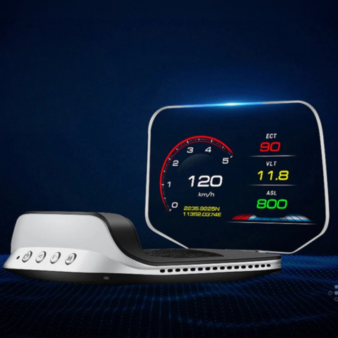 Hoogte Auto Weergave — Geoptimaliseerde Visie Dag En Nacht 