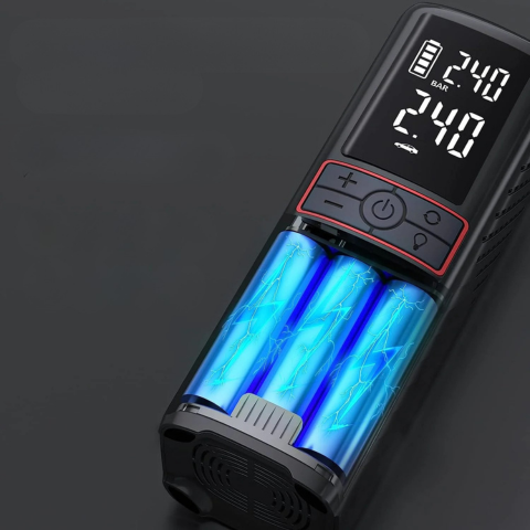 Compressore d'aria portatile 160PSI — Compatto e facile da trasportare 