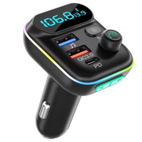 FM Bluetooth zender voor auto — Duidelijke oproepen & Draadloze muziek 