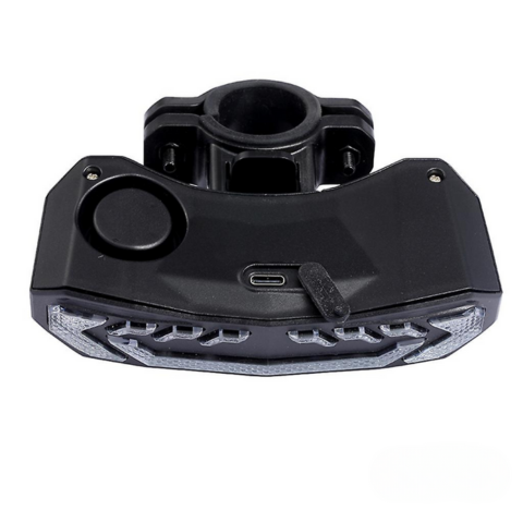 多機能バイクテールライト - 方向指示器、ブレーキ＆アラーム