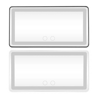 Zrcadlo LED do sluneční clony pro auto – nastavitelný a dobíjecí osvětlení 