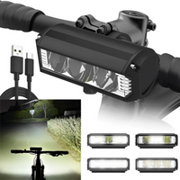 Dobíjecí cyklistická lampa – vodotěsná a ultra jasná 