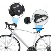 Lumină de semnalizare pentru bicicletă – Reîncărcabilă și cu telecomandă 