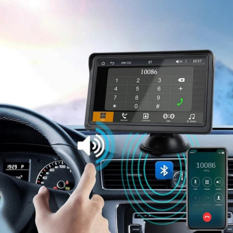 Multimedia System Bil — CarPlay & Android Auto Uten Trådløs 