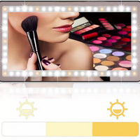 Zrcadlo LED do sluneční clony pro auto – nastavitelný a dobíjecí osvětlení 