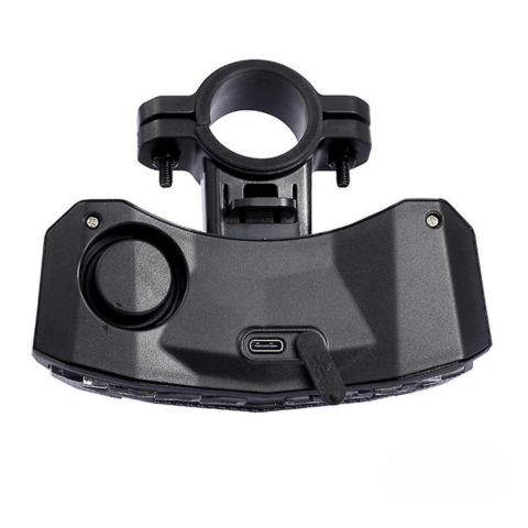 多機能バイクテールライト - 方向指示器、ブレーキ＆アラーム