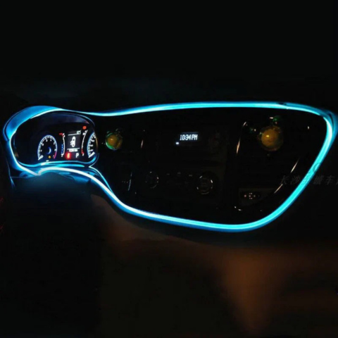 自動車用LEDバンド - RGBインテリア雰囲気 