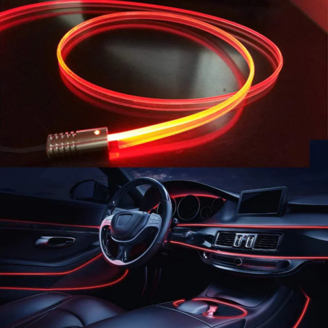 自動車用LEDバンド - RGBインテリア雰囲気 