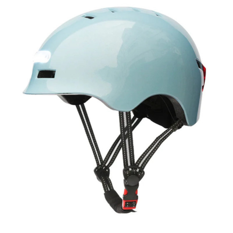 Urban Bicycle Helmet – With Front And Rear LED Lighting 