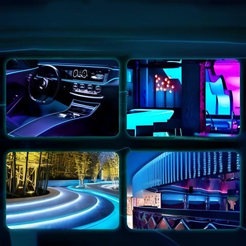 Flexibilní LED osvětlení – Živé barvy a snadná instalace 