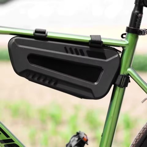 Rigid Waterproof Handlebar Bag — Practical Storage for Bicycle 