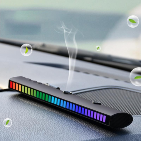 Diffuseur D’Arômes Auto – Éclairage LED Et Fraîcheur À Bord