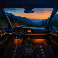 Kit Iluminare Interioară pentru Mașină LED — Creați Ambianța Ideală 